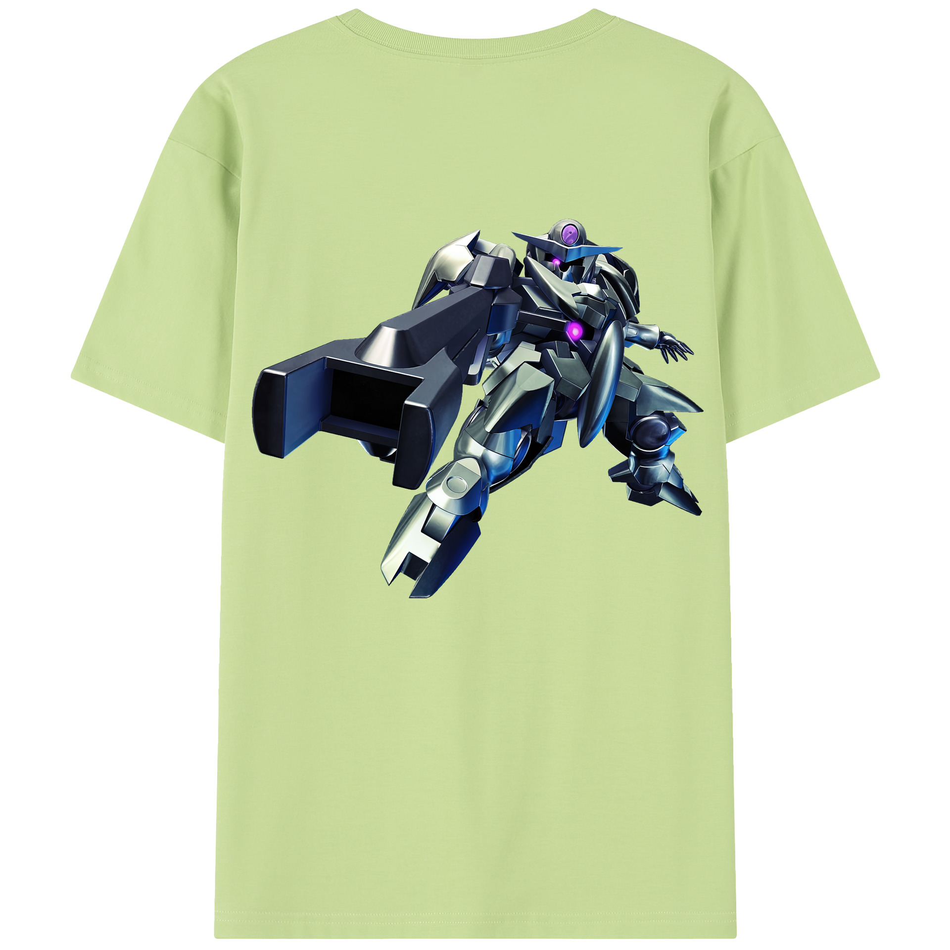 （画像用） 機動戦士ガンダム Mobile Suit Gundam 綿100％半袖Tシャツ（背面プリント）